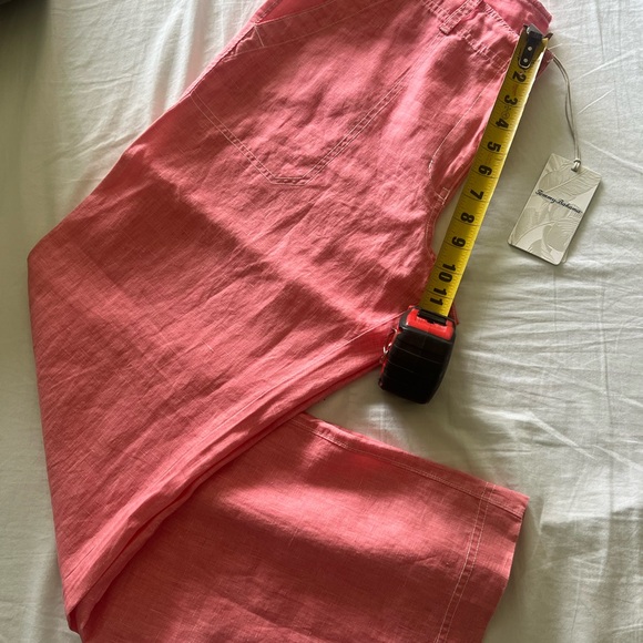 Tommy Bahama Coral Linen Shorts - Picture 4 of 7